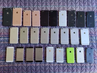 Lote iPhone X, iPhone 8 Plus, iPhone 7, iPhone 6, iPhone SE