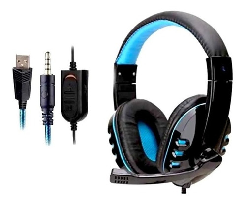 Audifonos Gaming Con Microfono Auriculares Gamer Jugar Play