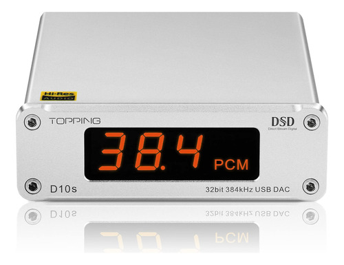Topping D10s Mini Usb Dac Css Xmos Xu208 Esq2m Opa Amplific.