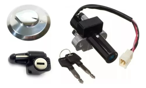 Painel Nxr Bros 125 150 2003 A 2005 Kit Ignição Farol Pisca