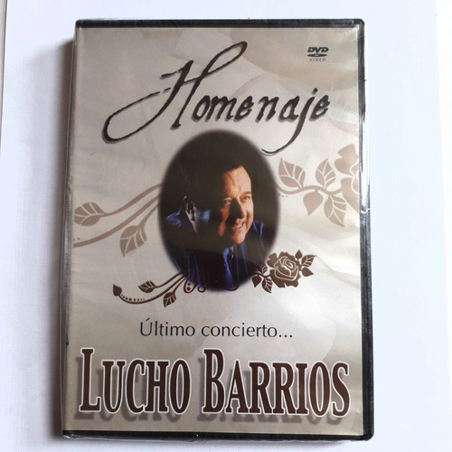 Dvd  Lucho Barrios   Homenaje  Último Concierto   Sellado