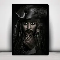 Comprar Cuadro Decorativo Piratas Del Caribe Jack Sparrow C623