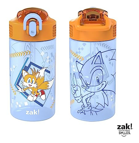 ~ Diferentes? Zak Diseña La Botella De Agua Para Niños Sonic