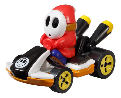 Hot Wheels Mario Kart Shy Guy Vehículo Kart Estándar