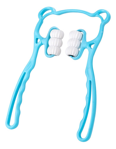 Masajeador Cervical Manual, Pinza Para Cuello, Rodillo Y Hom