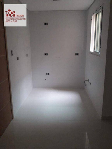 Imagem 2 de 15 de Cobertura Com 2 Dormitórios À Venda, 84 M² Por R$ 375.000,00 - Jardim Stella - Santo André/sp - Co1065