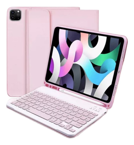 S Funda Con Teclado Inalámbrico Para iPad Air 11 Pulgadas R