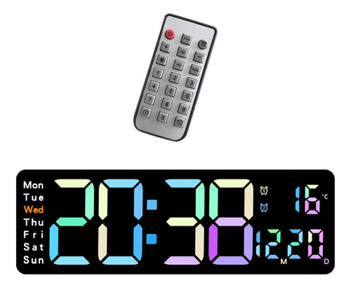 Reloj Despertador Digital, Reloj Calendario Electrónico