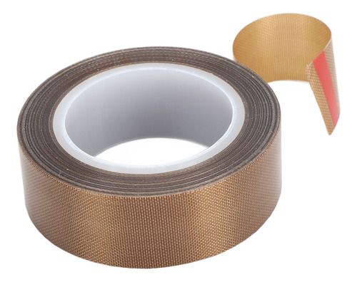 Cinta De Tela Ptfe, Tela De Vidrio, 32.8 Pies De Alta Temper