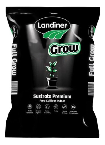 Sustrato Profesional Indoor Grow 50lts - Landiner