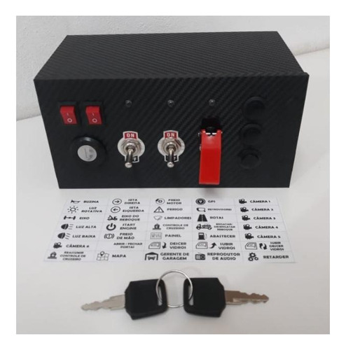Mini Button Box Painel Joystick Euro Truck Simulator Mod11