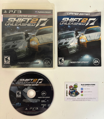 Need For Speed Shift 2 - Mídia Física Ps3 (Usado)