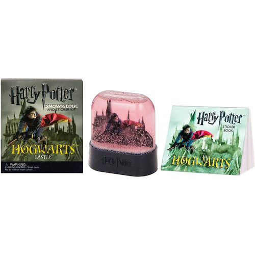 Livro - Harry Potter Hogwarts Castle Snow Globe And Sticker