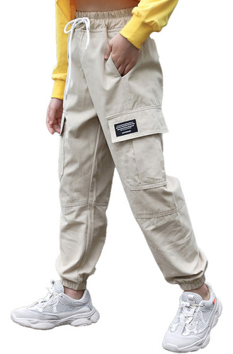 Jogger Cargo Para Niñas