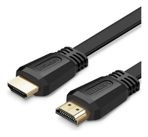 Cable Hdmi Macho Flat Plano 2.0 4k 60hz Ugreen De 5 Metros