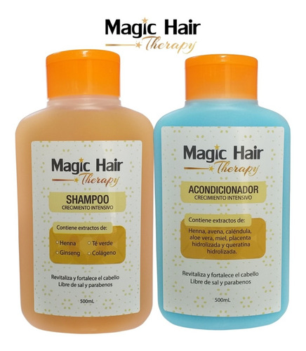 Magic Hair Shampoo Y Acondicionador Crecimiento 100%original