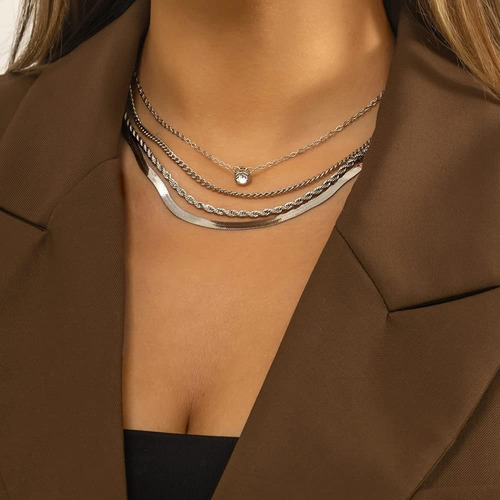 Missgrace Boho Delicado Gargantilla En Capas Collar Con CoLG