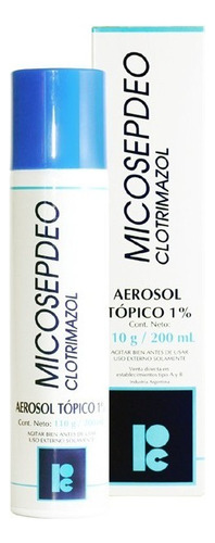 Micosepdeo Aerosol Tópico 1 %, 1 Frasco Con Atomizador 200 Ml