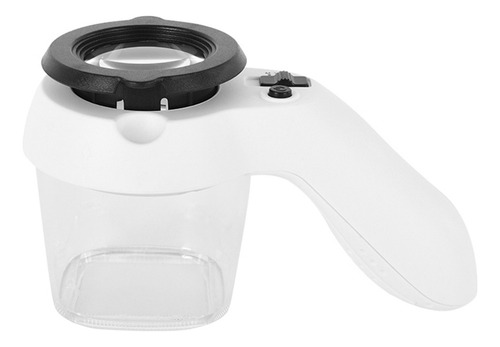 Lupa Para Visor De Insectos Con 9 Led Y Mango, Lupa G