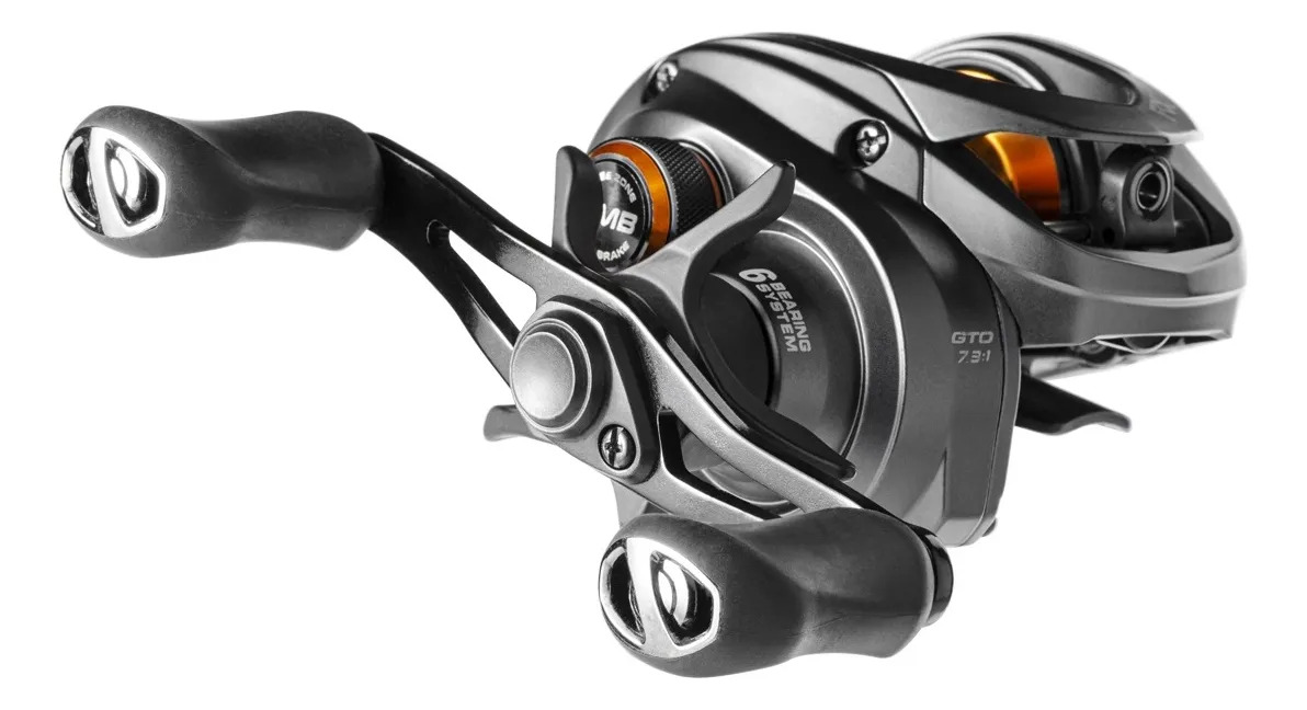 Reel Marine Sports Zest Fox 7000 150m/0.28mm 7rulemanes 192g Color Gris Oscuro Lado De La Manija Izquierdo