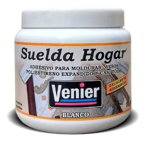 Adhesivo Suelda Hogar X 450grs Especial Molduras Venier