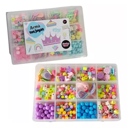 Kit Para Hacer Pulseras, Canutillos 24 Colores (4500 Piezas