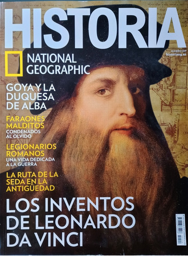 Revista Historia National Geographic Leonardo Da Vinci