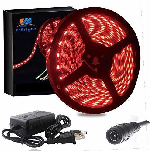 Everbright  Tira De Luces Led Rojas De 16 4 Ft  5050 Sm...