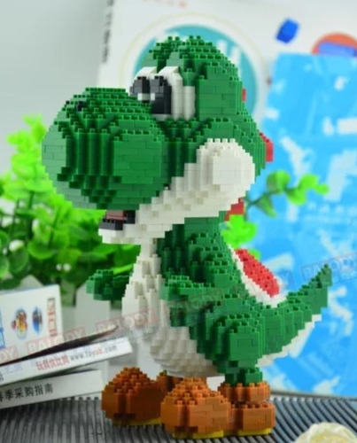 Bowser Gigante Super Mario Odyssey Tipo Lego Mini Blocks