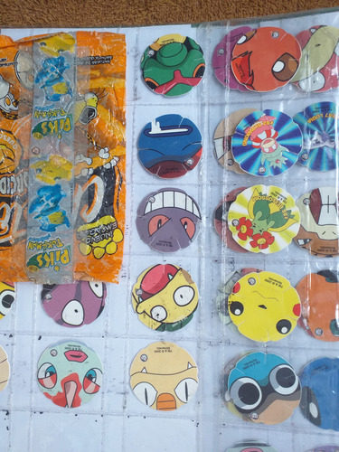 Colección Completa - Tazos Pokemon 2000 - Picks Pokemon (Usado)