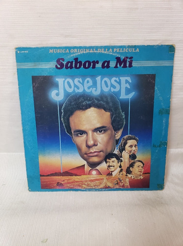 Jose Jose Sabor A M Disco Lp Vinilo Acetato