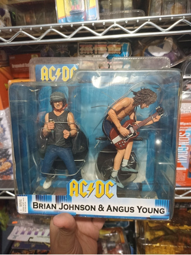 Ac/dc Set Angus Young & Brian Johnson  Neca 2-pack 