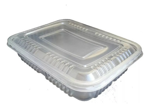 Bandeja De Plastico 105 + Tapa Descartable Banplast X100 Un