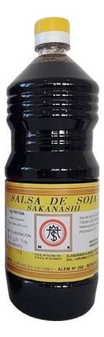 Salsa De Soja  X 1 Lts Siuri Sakanashi
