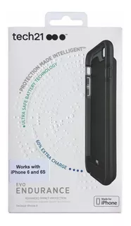 Tech21 Power Case Batería 1800mah Para iPhone 6 / 6s Normal