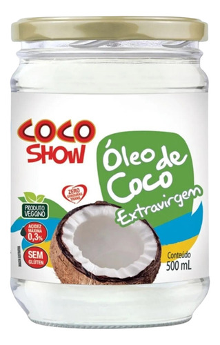 Coco Show Óleo De Coco Extravirgem 500ml Copra