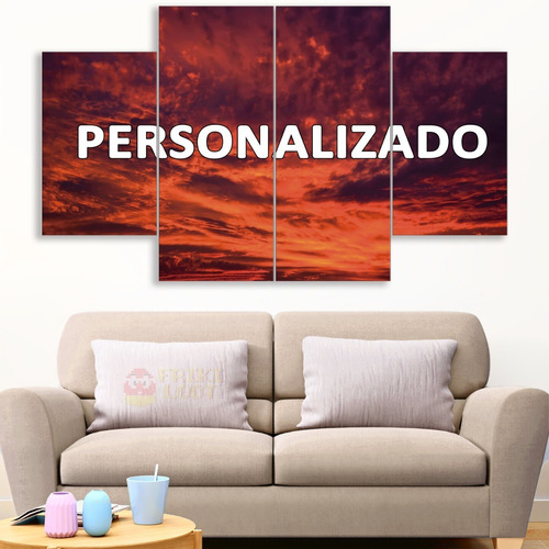 Cuadros Personalizados - Segmentado 4 Partes + Envío Gratis