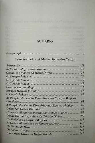 A Escrita Magica Dos Orixas Por Rubens Saraceni Cristális 1a Edição 2000 - Como Novo (Usado)