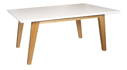 Mesa Comedor 120 Escandinava Nordica  Madera Laqueada Vintag