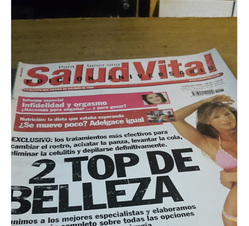 Revista Salud Vital N° 97 Del Mes De Septiembre Del Año 2005