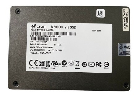 Ssd Micron 240gb Sata 6gb/s Mtfddak240bb                  