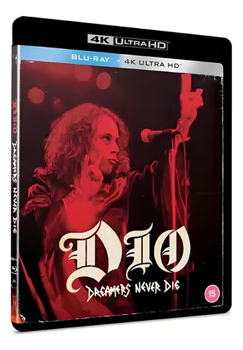 Dio Dreamers Never Die Concert Blu-ray + versão de álbum padrão 4K Ultra Hd
