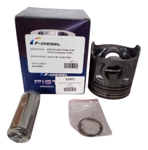 Piston Iveco Turbo Daily Anillo Grueso