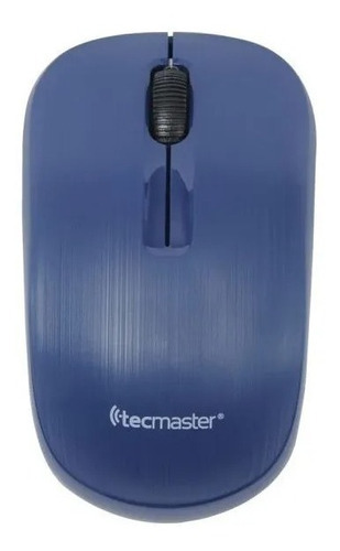 Mouse Inalámbrico Tecmaster Azul 10mts 1200 Dpi Color Azul