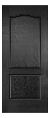 Puerta De Tambor 2 Paneles Chocolate Con Marco 213 Cm X 70cm