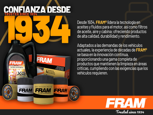 5 Filtros Para Gasolina Fram B7 V8 8.1l 2001 A 2002