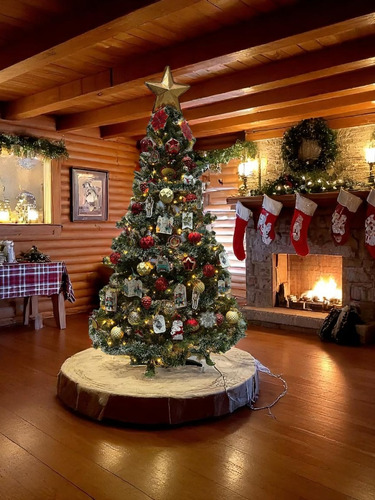 Arbol De Navidad 1.83mts Preiluminado 350 Luces Vns Home