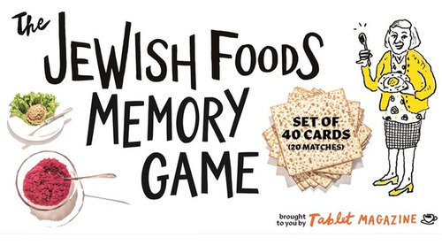 Book : The Jewish Foods Memory Game - Tablet