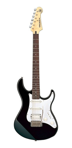 Imagen 1 de 5 de Guitarra eléctrica Yamaha PAC012/100 Series 012 de caoba black brillante con diapasón de palo de rosa