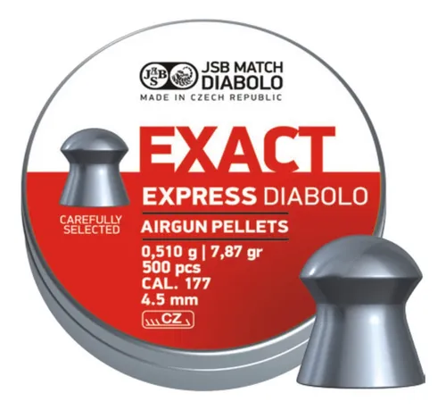 Balines Jsb Exact Express Calibre 4,52 7,87 Grains X500u